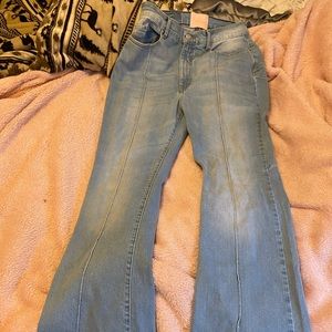 Revice Denim high waisted bell bottom jeans